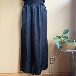 Everlane Black Wide Leg Women's Pants Size Medium